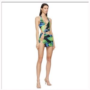 Louis Ballou Blue And Green Sex Wax Dress